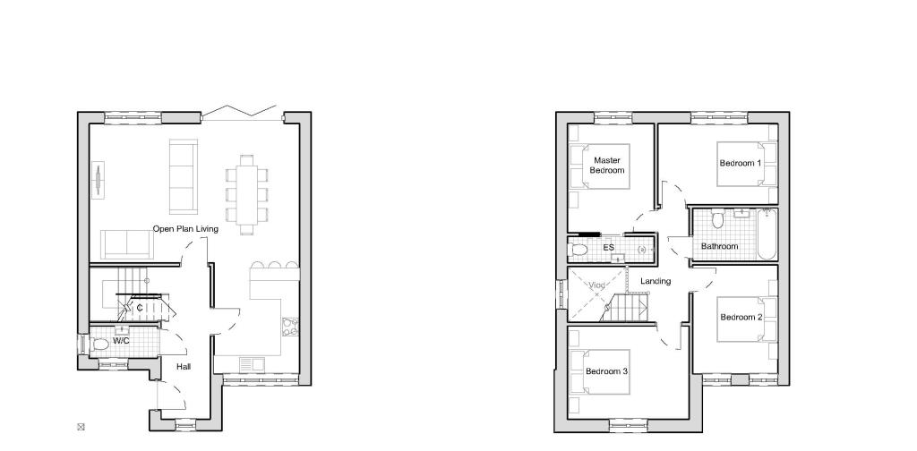Lot: 87 - LARGE DEVELOPMENT SITE WITH PLANNING FOR FOURTEEN DWELLINGS - Proposed Floor Plans - Unit 8
